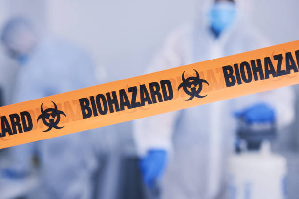 Professional Drug Lab Cleanup technician working in Lincroft, NJ